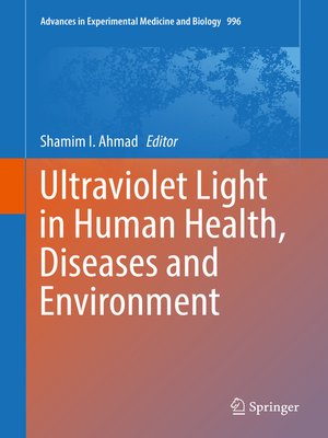 cover image of Ultraviolet Light in Human Health, Diseases and Environment